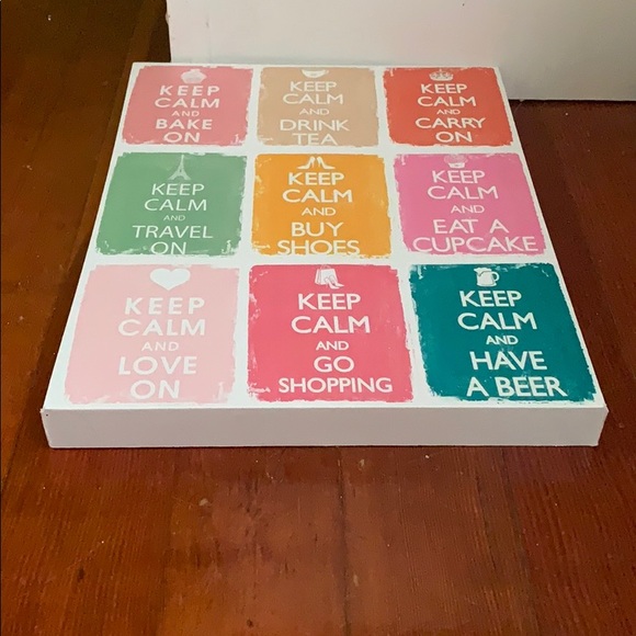 Keep calm canvas - Picture 5 of 5